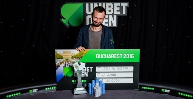 Traian Bostan Wins 2016 Unibet Open Bucharest
